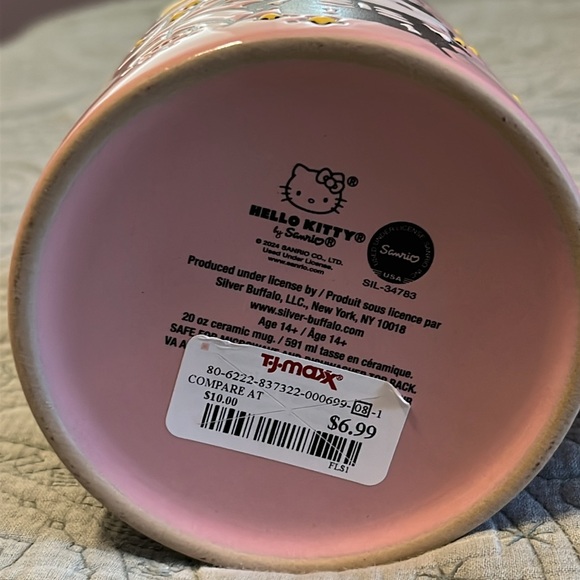 Halloween Hello Kitty Skeleton Mug by Samri Skeleton Hello Kitty Pumpkin Spider - Picture 6 of 9